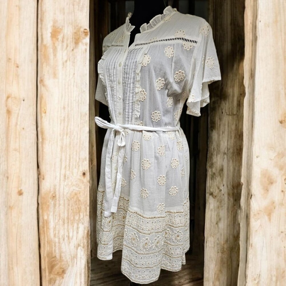White Belize Whitehaven Dress- NWT- Size Large - Picture 10 of 17